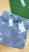 C2414 N.LOOK ESKİTME DETAYLI DENİM ŞORT