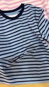 C2418 ZR ÇİZGİLİ T-SHIRT