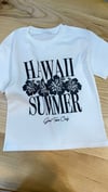 C2427 R.VED HAWAİ BASKILI KREM T-SHIRT