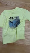 C2432 KI.ABI BASKILI SARI T-SHIRT