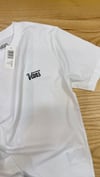 C2434 VNS BASKILI BEYAZ T-SHIRT