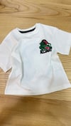 C2441 ALL S. ÖN/ARKA TİMSAH BASKILI EKRU T-SHIRT