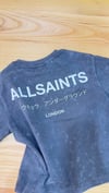 C2454 ALL S. TAŞ YIKAMALI ANTRASİT T-SHIRT