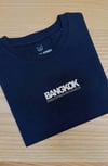 C2471 BANGKOK ÖN/ARKA BASKILI LACİVERT T-SHIRT