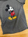 C2474 MICKEY BASKILI GRİ T-SHIRT