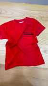 C2502 S&S CEPLİ KIRMIZI T-SHIRT