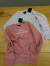 C2520 P.P NAKIŞLI BİSİKLET YAKA SWEAT