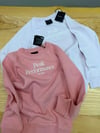 C2520 P.P NAKIŞLI BİSİKLET YAKA SWEAT