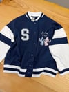 C2527 STITCH ÖN/ARKA BASKILI KOLEJ CEKETİ