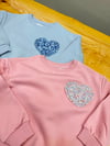 C2534 KALP APLİK DETAYLI SWEAT
