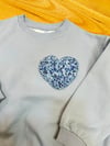 C2534 KALP APLİK DETAYLI SWEAT
