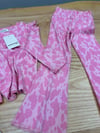 C2538 DESENLİ TAYTLI PEMBE İNCE TAKIM