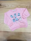 C2543 STITCH BASKILI PEMBE SWEAT