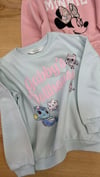 C2549 MİNNİE BASKILI PEMBE SWEAT