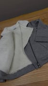 C2550 PELUŞ ASTARLI GRİ KALIN HIRKA