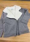 C2550 PELUŞ ASTARLI GRİ KALIN HIRKA