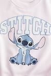 C2553 STITCH BASKILI PEMBE SWEAT