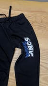 C2556 SONIC BASKILI SİYAH TAKIM
