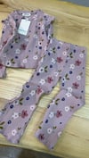 C2560 DESENLİ PEMBE FİTİLLİ TAYTLI TAKIM