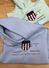 C2572 ŞARDONSUZ NAKIŞLI  KAPÜŞONLU SWEAT 