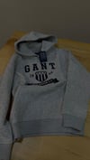 C2575  NAKIŞLI   KAPÜŞONLU GRİ SWEAT