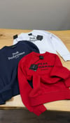 C2577 P.P NAKIŞLI BİSİKLET YAKA SWEAT