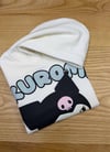 C2579 KUROMİ KAPÜŞONLU BEYAZ SWEAT