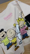C2584 PEANUTS BASKILI İNCE BEJ SWEAT