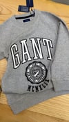 C2795 GNT BEYAZ NAKIŞLI GRİ SWEAT