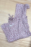 C2806 H.M ÇİÇEK DESENLİ UZUN KOL PEMBE BODY