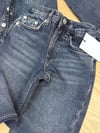 C2810 ZR TAŞLAMALI UNISEX ÇOCUK DENİM TAKIM