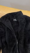 C2816 FRD SİYAH PELUŞ CEKET
