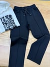 C2826 PACOTTI SİYAH PAMUKLU PANTOLON