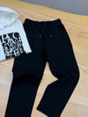C2826 PACOTTI SİYAH PAMUKLU PANTOLON
