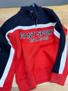 C2831 GNT YARIM FERMUARLI ŞERİTLİ LACİVERT SWEAT