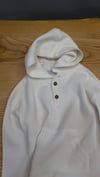 C2841 KAPÜŞONLU GOFRE EKRU SWEAT