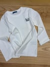 C2862 L.JO BEYAZ UZUN  KOL T-SHIRT