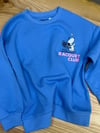 C2868 SNOOPY ÖN/ARKA BASKILI MAVİ SWEAT
