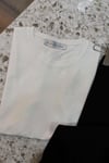 K2038 LSS EKRU PAMUKLU T-SHIRT