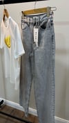 K2174 NA.KD ORGANİK PAMUK HIGH WIDE AÇIK GRİ JEAN