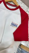 K2705 TH KIRMIZI REGLAN KOL DETAYLI T-SHIRT