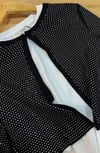 K3108 TAŞ BASKILI SİYAH TRİKO HIRKA