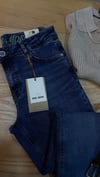 K3126 MSMSH LİKRALI MAVİ STRAIGHT JEAN
