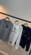 K3214 GNT BİSİKLET YAKA NAKIŞLI 2 İPLİK SWEAT