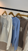 K3402 PARIS PUNCH NAKIŞLI SWEAT