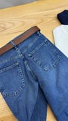 K3440 R&BONE WİDE LEG ANKLE MAVİ JEAN