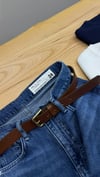 K3440 R&BONE WİDE LEG ANKLE MAVİ JEAN