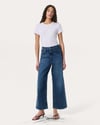 K3440 R&BONE WİDE LEG ANKLE MAVİ JEAN