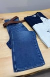 K3440 R&BONE WİDE LEG ANKLE MAVİ JEAN