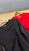 K3468 S. ONE BELİ BAĞCIK DETAYLI ŞARDONLU SWEAT